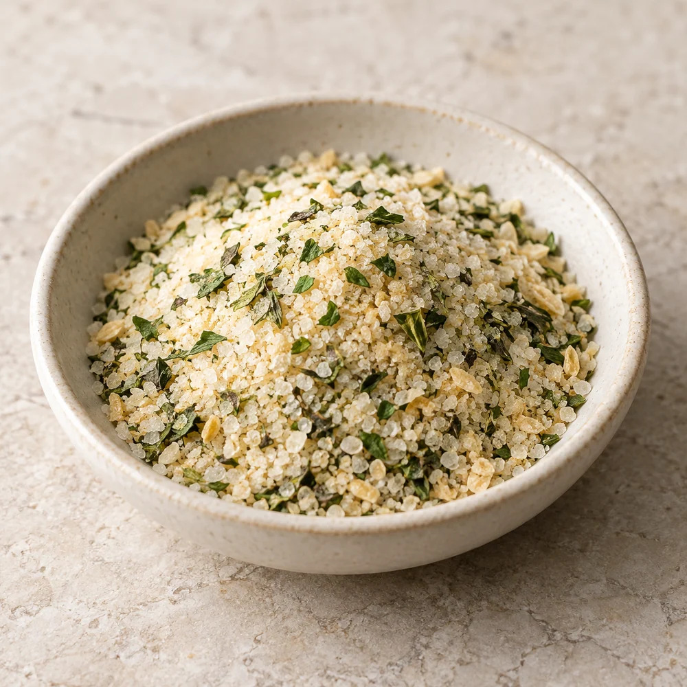 Parsley Garlic Salt — AI-generated illustration